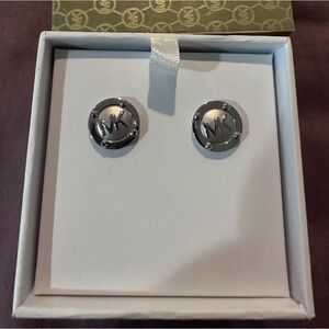Michael Kors silver earrings